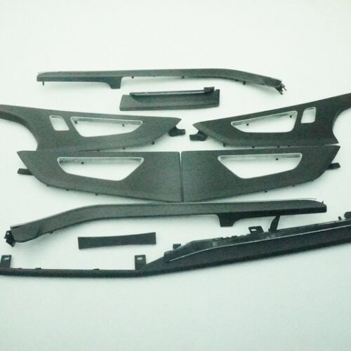 Set 9 Interior Dash Center Console Door Carbon Trim 4M8853190 Audi RSQ8 2021-22