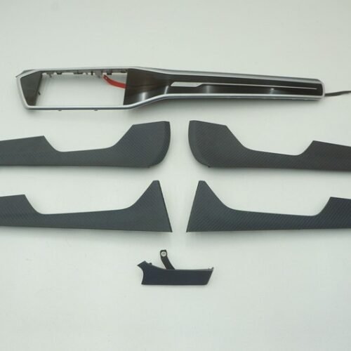 Set Door Carbon Fiber Twill Trim Cover Panel 4K8867409KRE6 Audi Rs7 Sportback 25