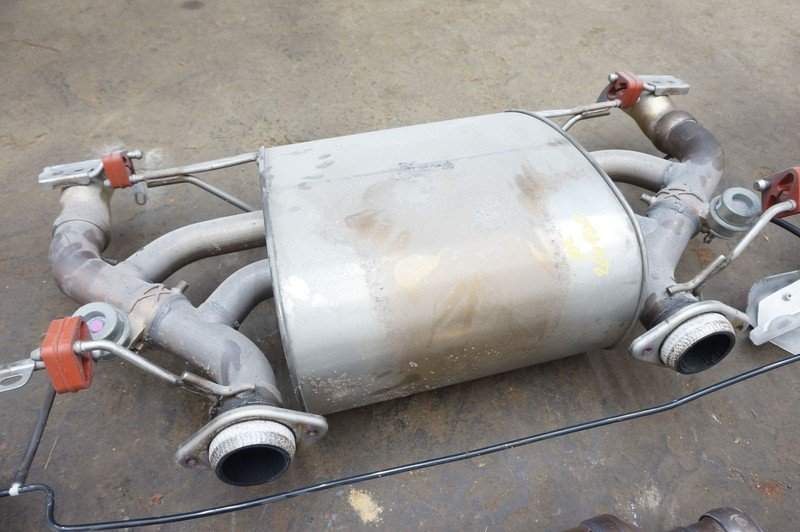 Set Exhaust Muffler Pipe Assembly CD33-5230-BF OEM Aston Martin Vanquish 2012-18