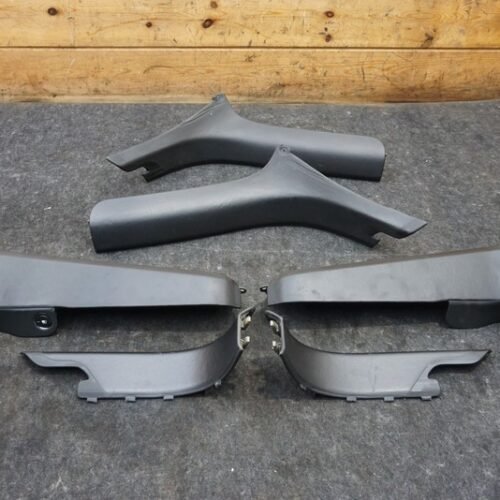 Set Front & Rear Door Sill Scuff Trim Panel w/Fuel Switch Aston Martin Rapide