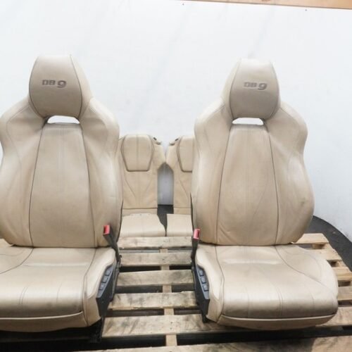 Set Front Rear Driver Passenger Seat Aston Martin DB9 Convertible 2013-16 *Note*