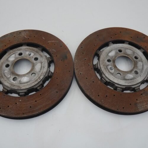 Set Left Right Rear Disc Brake Rotor 4K0615601A OEM Audi RSQ8 2020-23 RS6 RS7