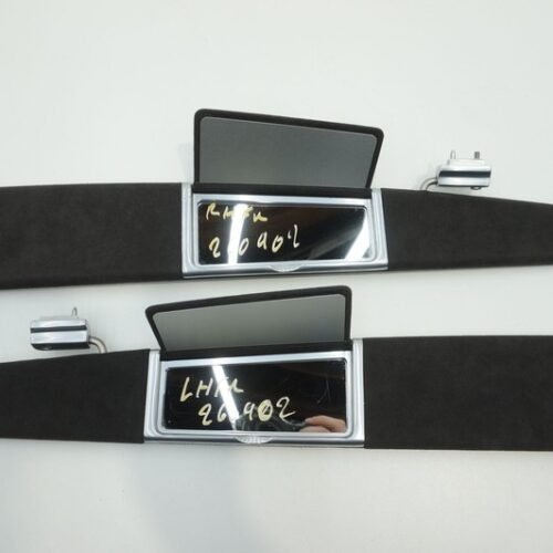 Set Left Right Sun Visor Chrome AG43-69321-ACW OEM Aston Martin Vanquish 2013-18