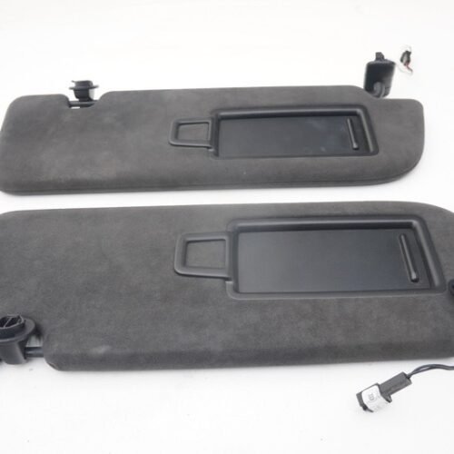 Set Left & Right Sun Visor Shade Black OEM 4M8857551 Audi RSQ8 2020-22