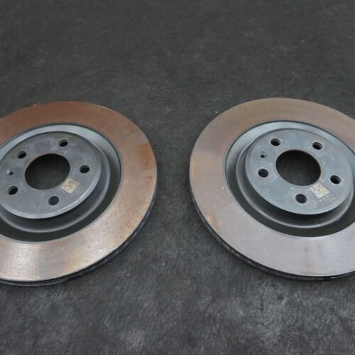 Set Rear Left Right Disc Brake Rotor 8W0615601K Audi S5 B9 2018-24 S4 A5 2018-24