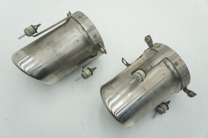 Set Rear Left Right Exhaust Muffler Tail Pipe Tip OEM Aston Martin V8 Vantage 08